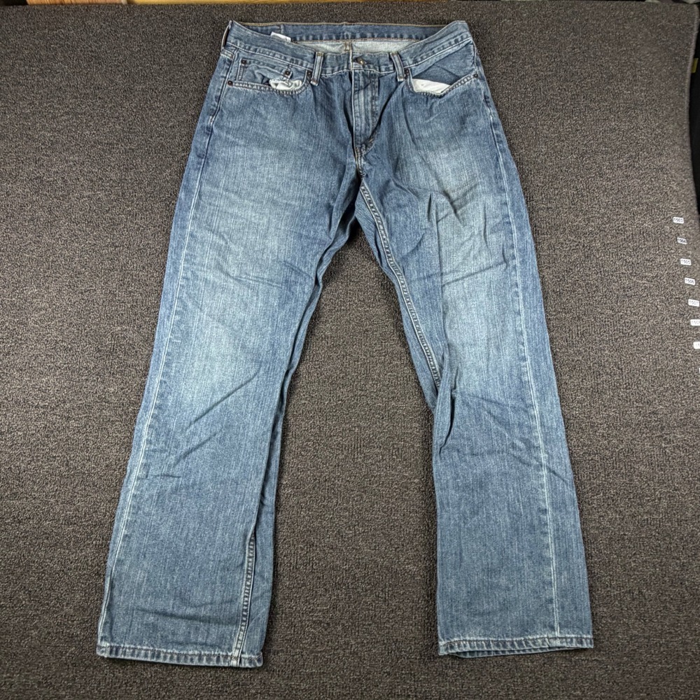 Levi's Jeans Mens 36x34 (Fits 36x31) 559 Relaxed Straight Blue Medium Wash EUC